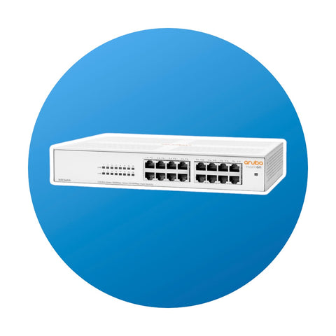 Aruba Instant On 1430 16G lüfterlos unmanaged Gigabit Switch