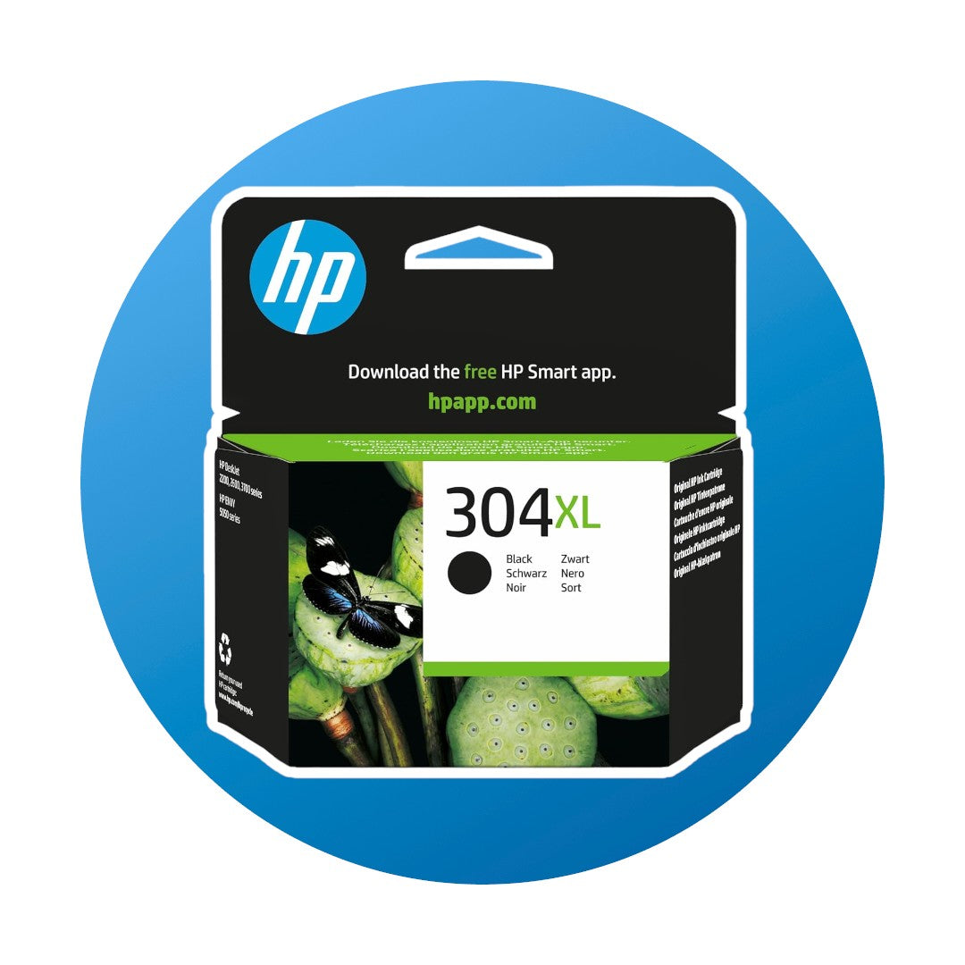 HP 304XL Tinte schwarz