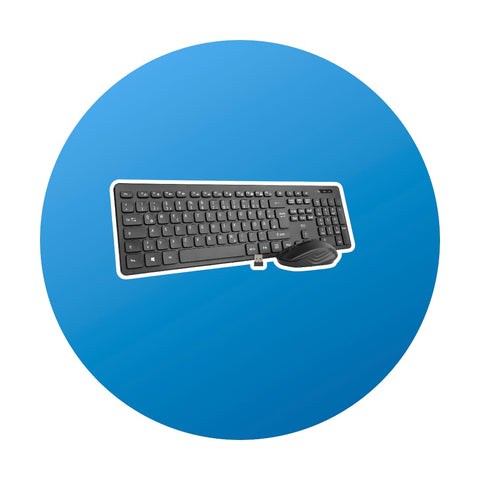 Rii Wireless Tastatur mit Maus