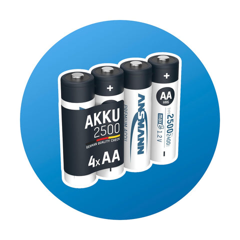 ANSMANN AA Mignon 2500mAh 1,2V
