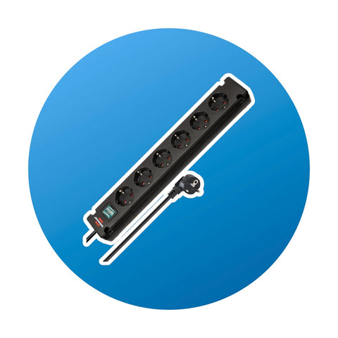 3m Brennenstuhl Bremounta 6-Fach