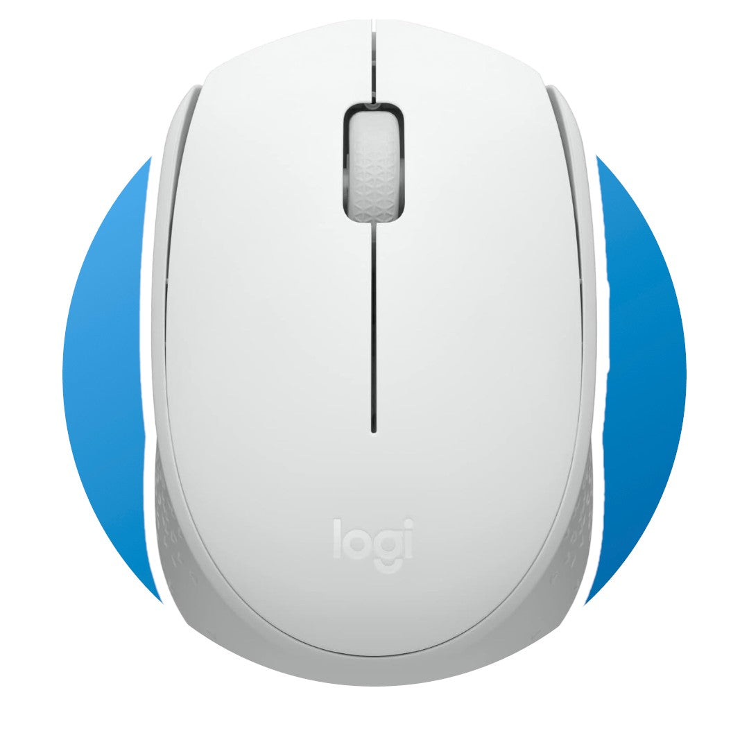 Logitech M171 kabellos weiß