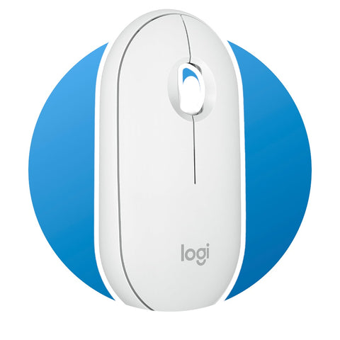 Logitech Pebble Mouse 2 M350S weiß