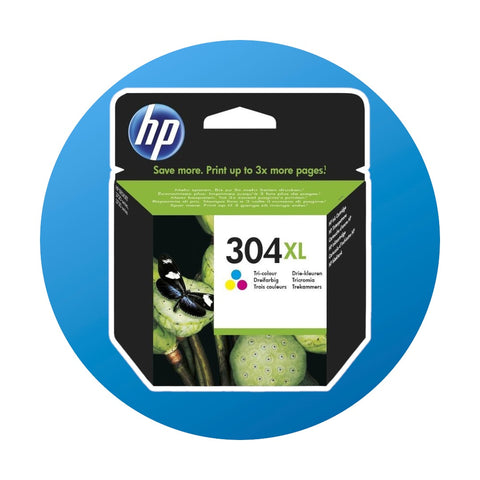 HP 304XL Tinte farbig