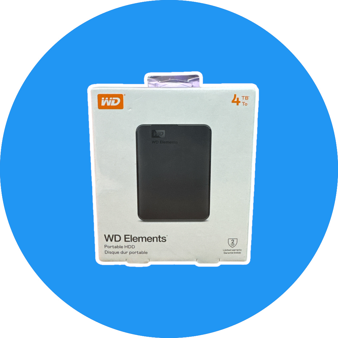 4TB WD Elements ext. Festplatte