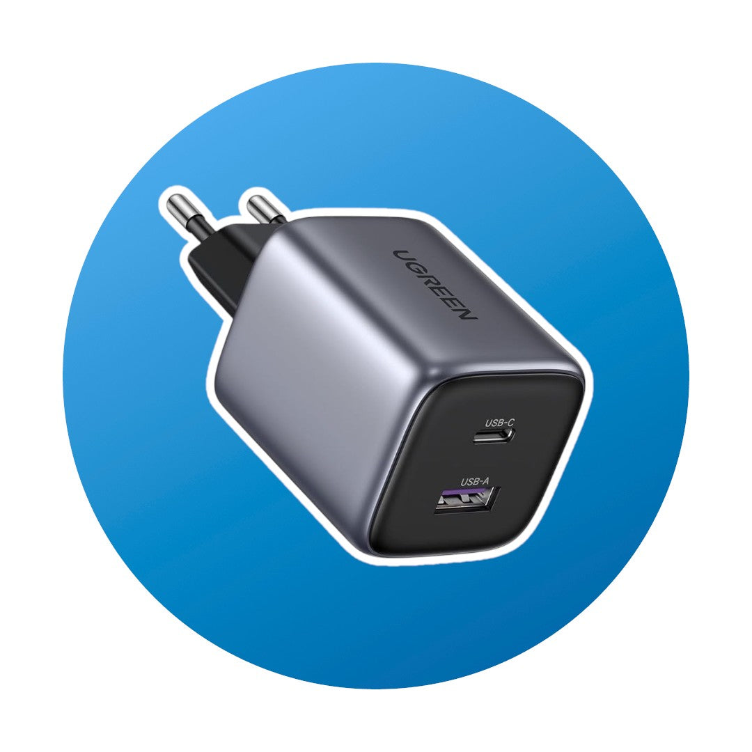 UGREEN Nexode USB C/USB A Ladegerät schwarz