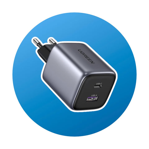 UGREEN Nexode USB C/USB A Ladegerät schwarz