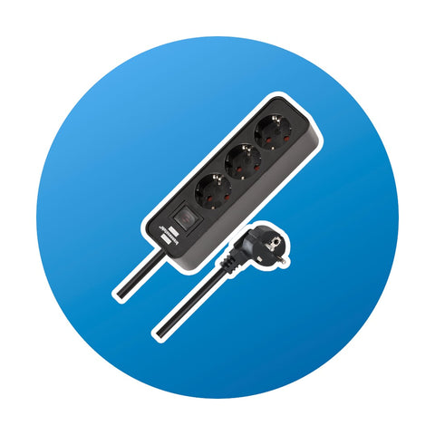 1,5m Brennenstuhl Ecolor 3-Fach