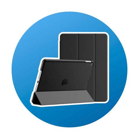 9,7" JETech Hülle für iPad 5/6 schwarz