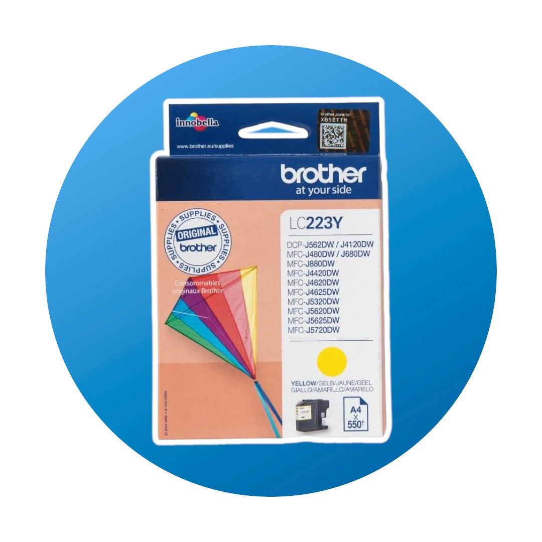Brother LC223Y Tinte gelb