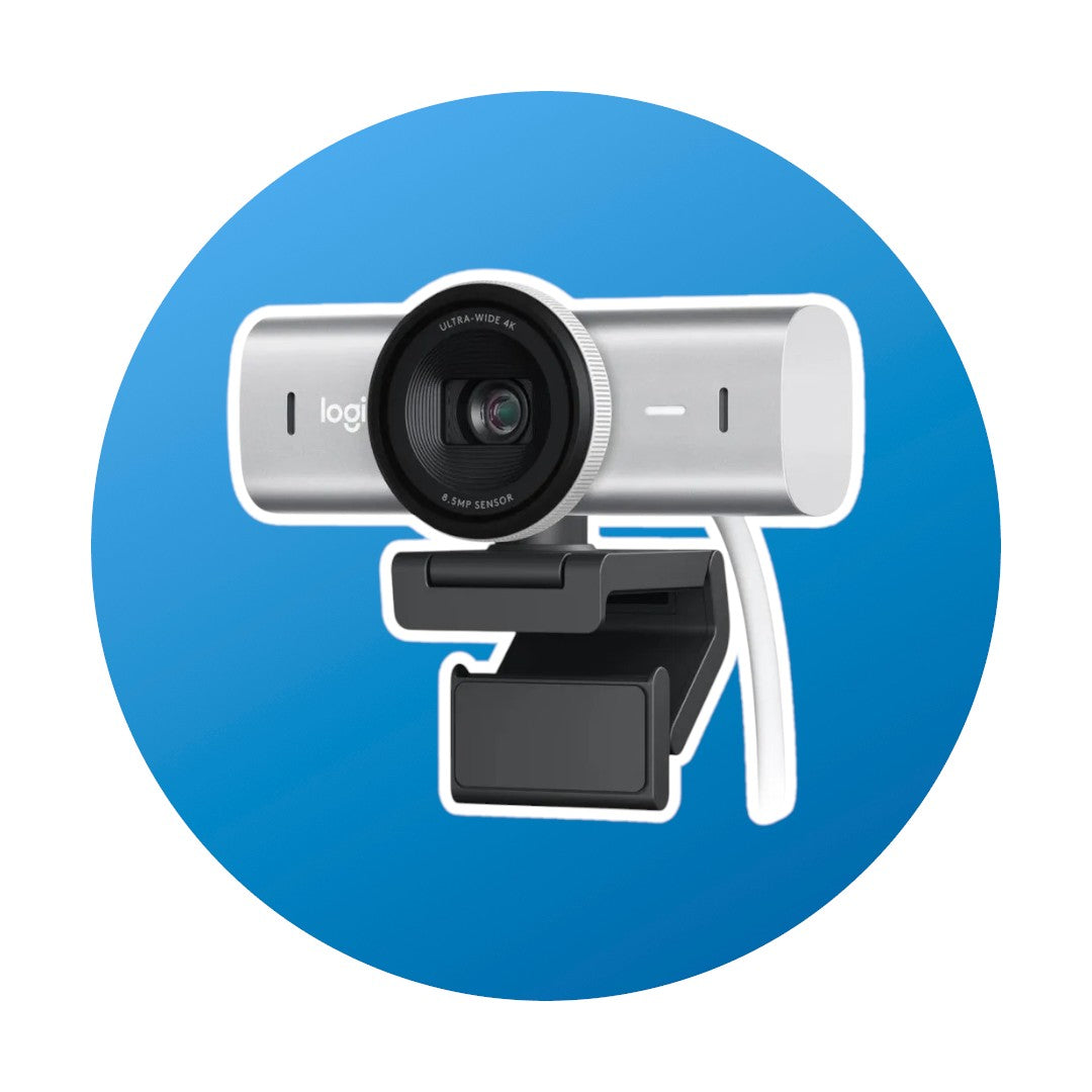 Logitech MX Brio 705 Webcam hellgrau