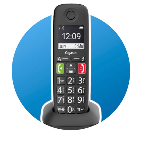 Gigaset E290 HX DECT-Mobilteil Schwarz