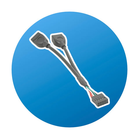 0,15m Bolwins M15S Splitter-Kabel