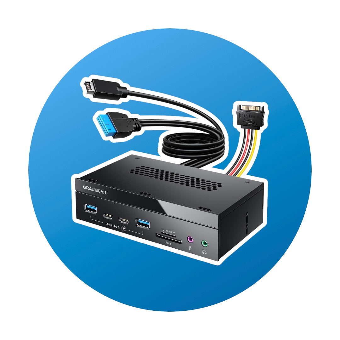 Graugear 5.25" Multi Front Panel