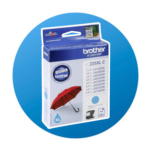 Brother LC225XLC blau