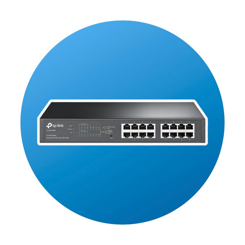 TP-Link TL-SG1016PE 16-Port /  8x PoE 150W