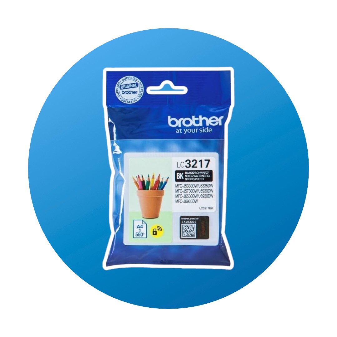 Brother LC3217 Tinte schwarz