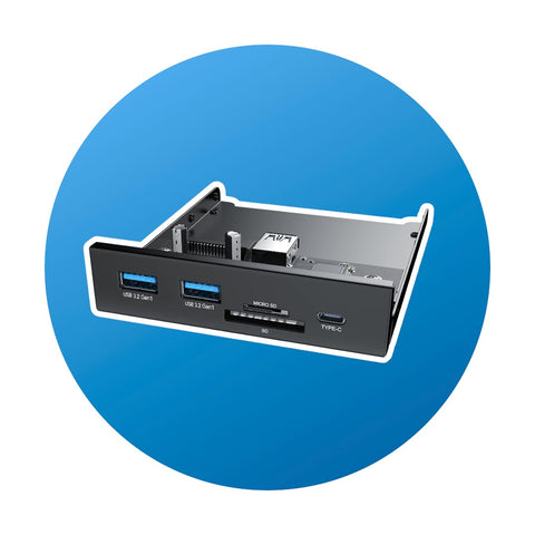 CSL USB 3.2 GEN1 Front Panel Metall
