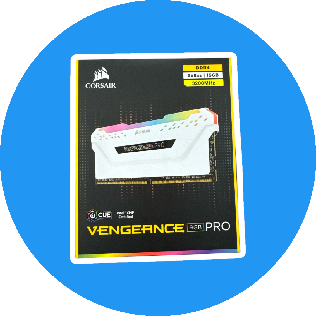 16GB Corsair RGB PRO DDR4 3200 (2x8GB)