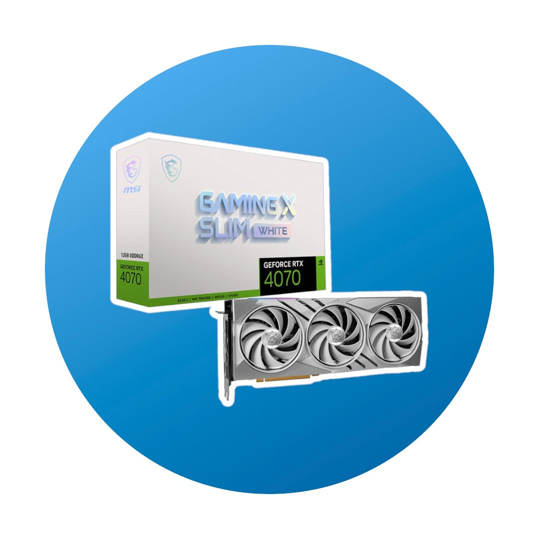 MSI RTX 4070 GAMING X SLIM WHITE 12GB