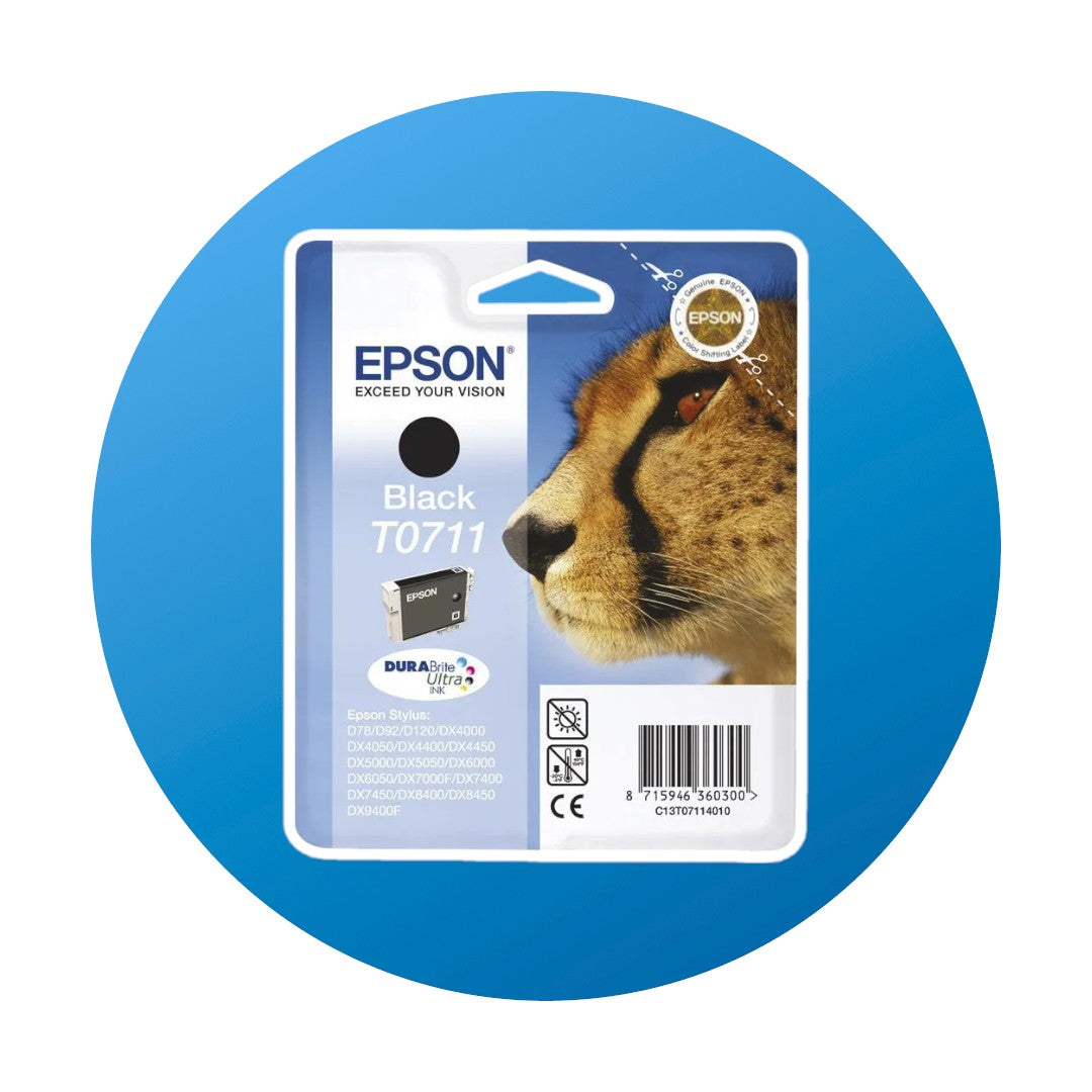 Epson T0711 Tinte schwarz