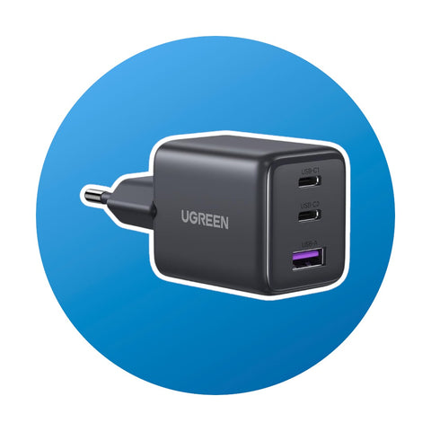 UGREEN USB C/USB A 3-Port Ladegerät 30W