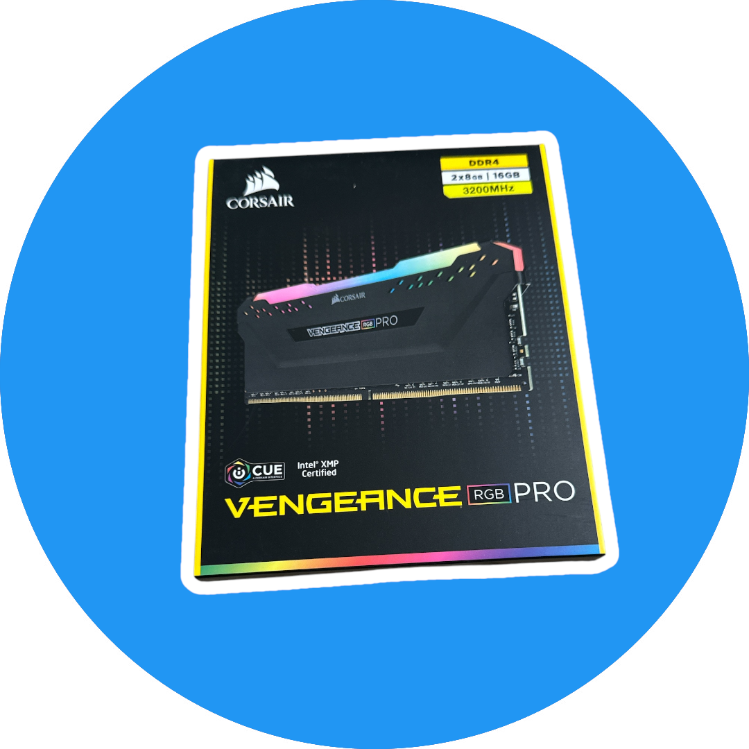 16GB Corsair DDR4 3200 RGB Pro (2x8GB)