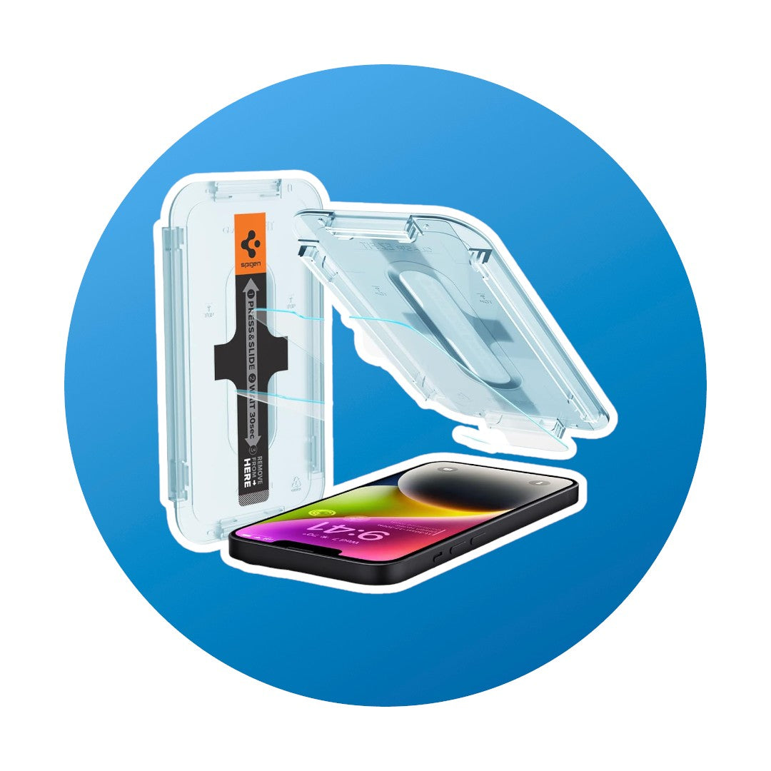 Spigen iPhone 13/13 Pro/14 Panzerglas 2Pack