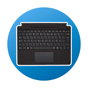 Microsoft Signature Keyboard Pro 8/9/X schw.