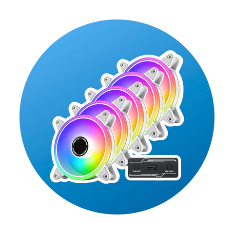 Ezdiy-Fab ARGB Lüfter 120mm weiß