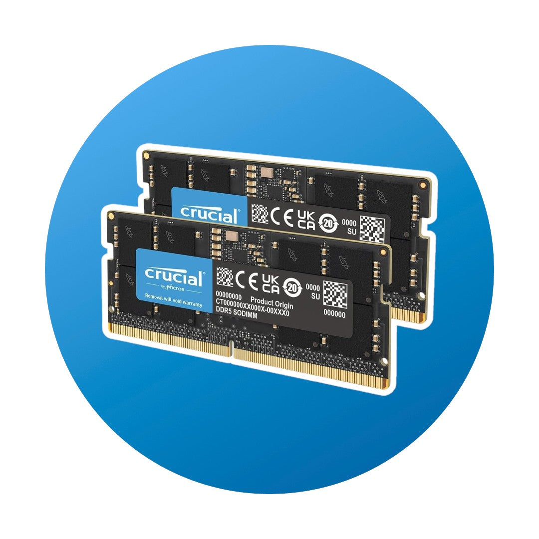 32GB crucial DDR5 4800Mhz 2x8GB