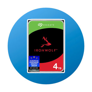 Seagate IronWolf 4TB HDD silber