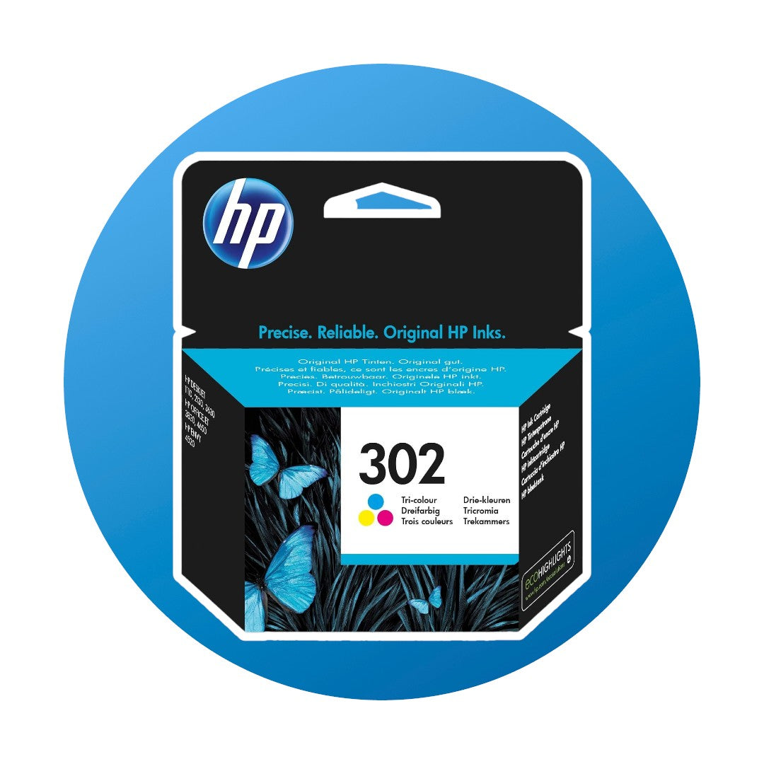 HP 302 Tinte farbig