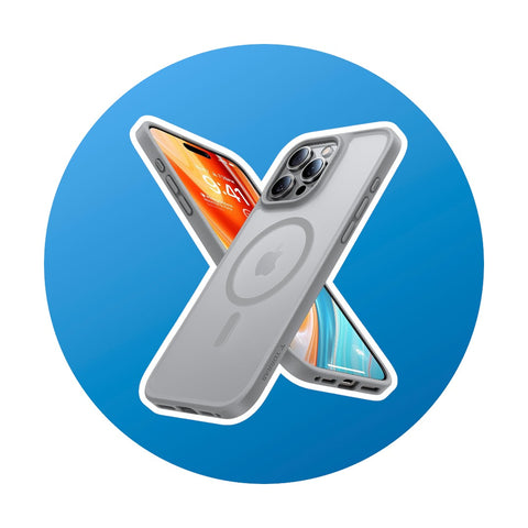 Torras iPhone 16 Pro Max Hülle Grau