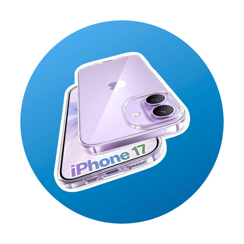 Torras iPhone 17 Hülle Crystal Clear