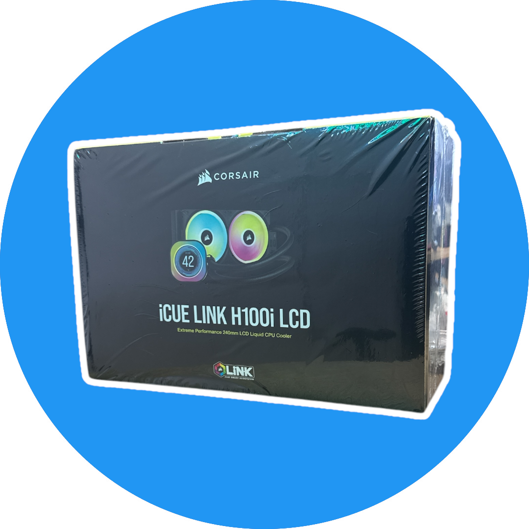 iCUE Link H100i LCD Wasserkühlung