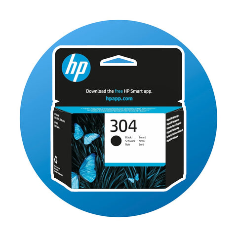 HP 304 Tinte schwarz