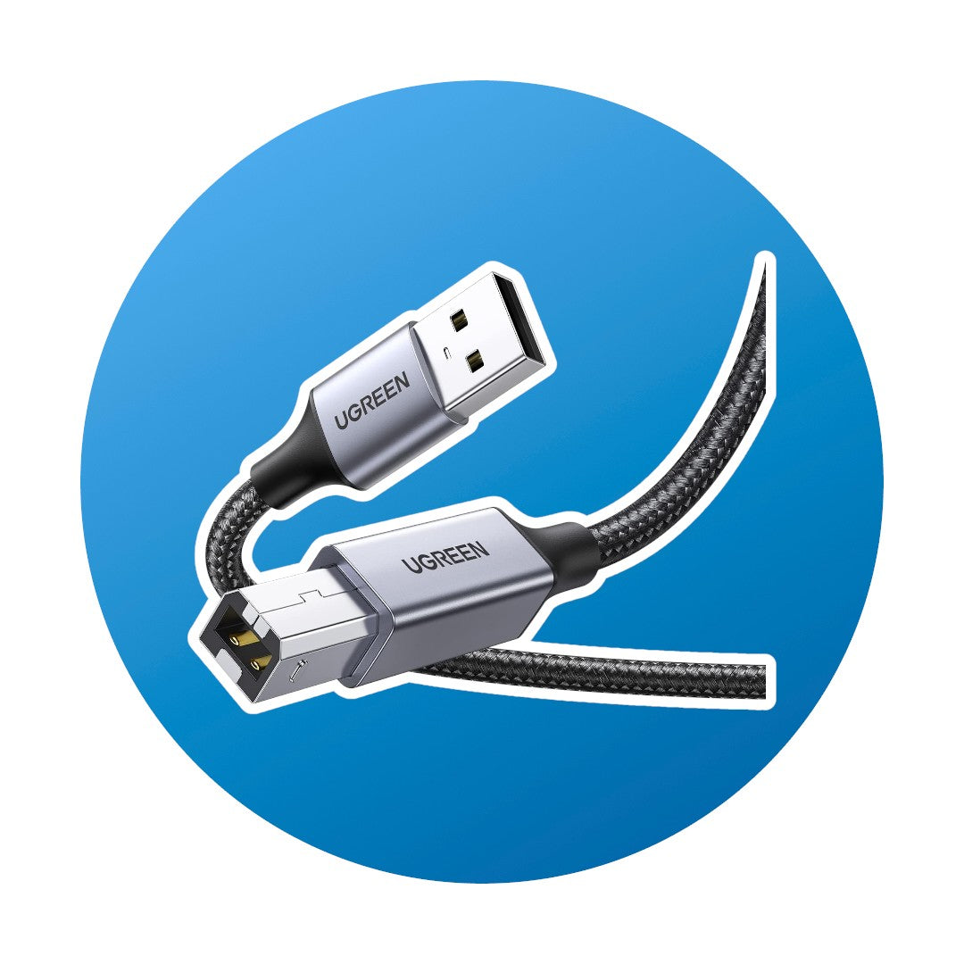 2m Ugreen Druckerkabel USB A