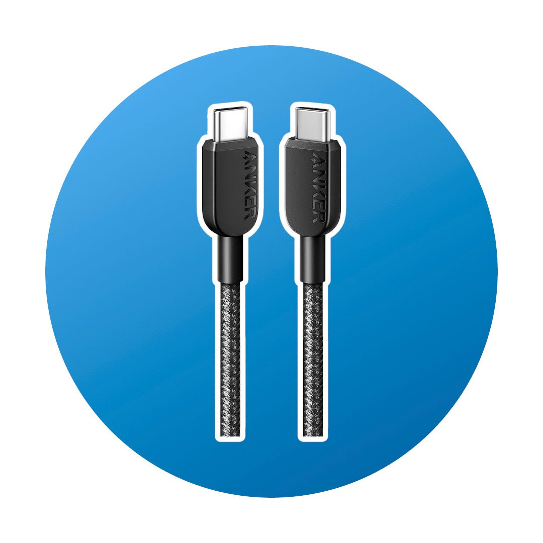 0,9m Anker USB-C Kabel schwarz 60W