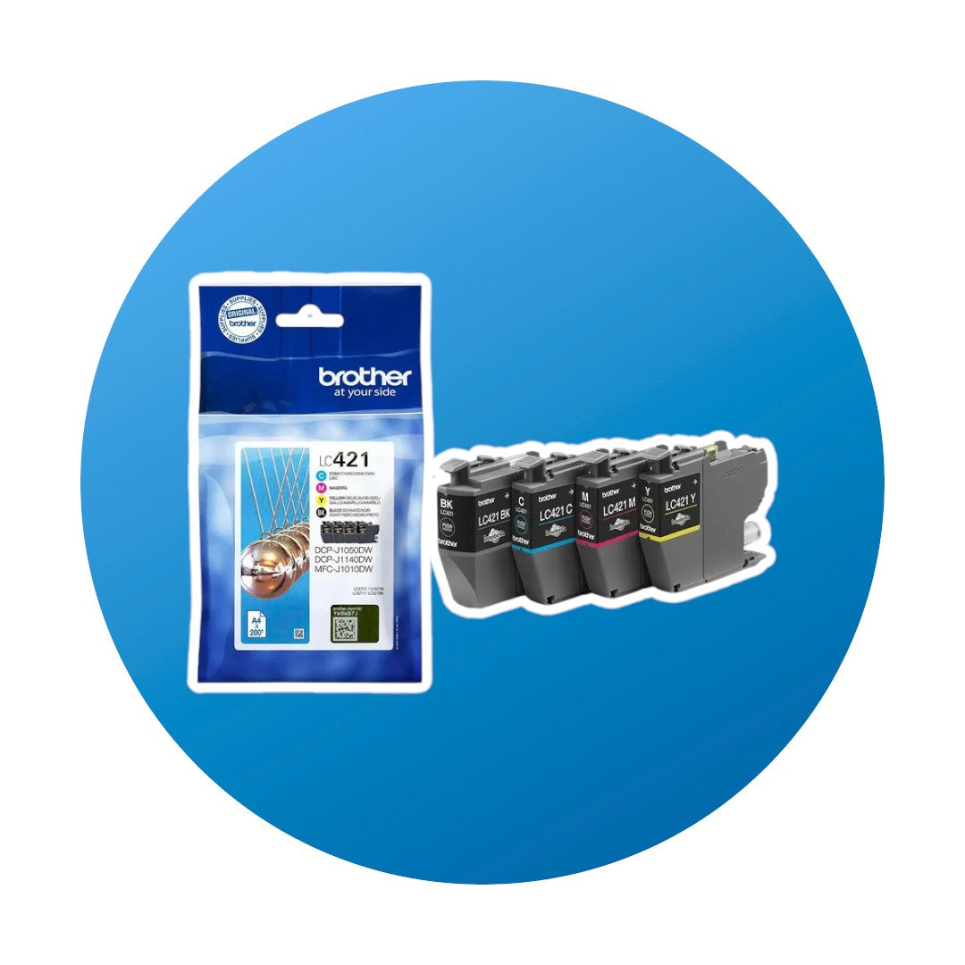 Brother LC421VAL Tinte Multipack