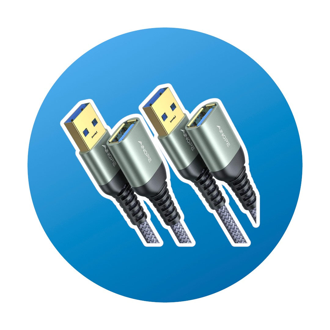 2m Ainope USB Verlängerungskabel