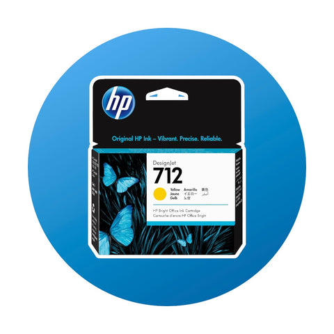 HP 712 yellow Tinte