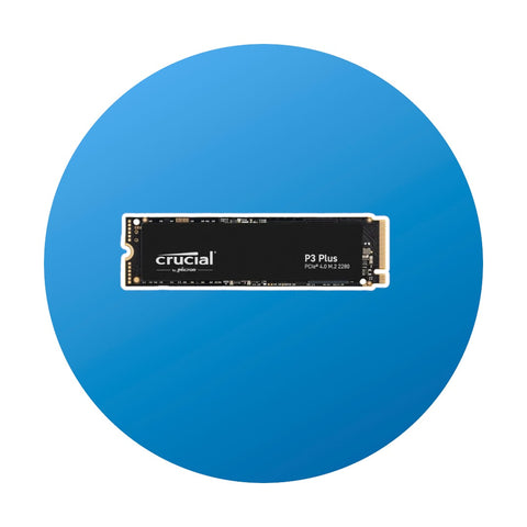 4TB crucial M.2 PCIe 4.0 P3 Plus