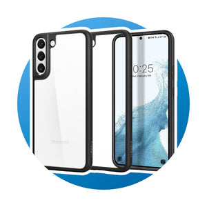 Spigen Galaxy S22+ Ultra Hybrid Hülle - Matte Black