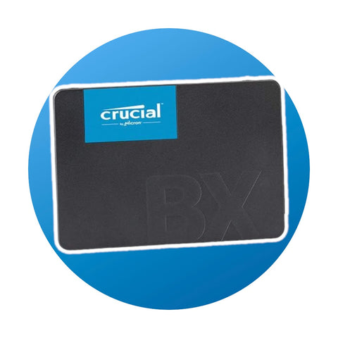 480GB crucial 2.5" BX500 SATA SSD
