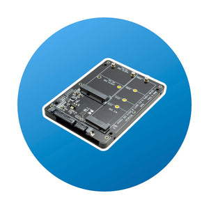 Cablecc M.2 mSATA SSD zu SATA 3.0 Adapter