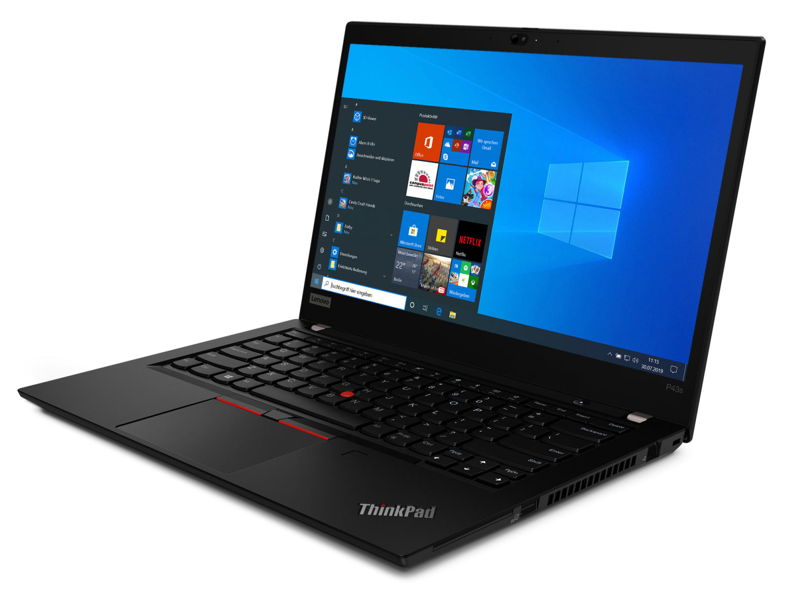 14" Lenovo P43s i7 32GB 1TB P520