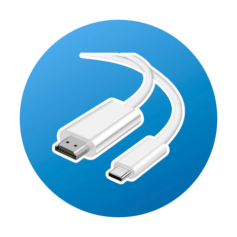 1m USB-C auf HDMI Kabel