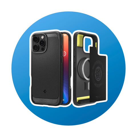 Spigen Rugged Armor MagFit iPhone 16 Pro Hülle