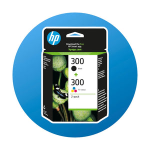 HP 300 Tinte schwarz